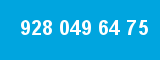 928 049 64 75 928 049 64 75